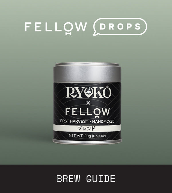 Fellow's Take on Ryokō Asahi Samidori Blend Matcha | Brew Recipe