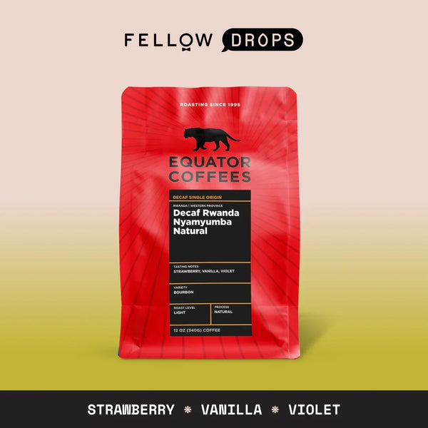 Fellow's Take on Decaf Rwanda Nyamyumba Natural by Equator | Brew Recipe | Fellow