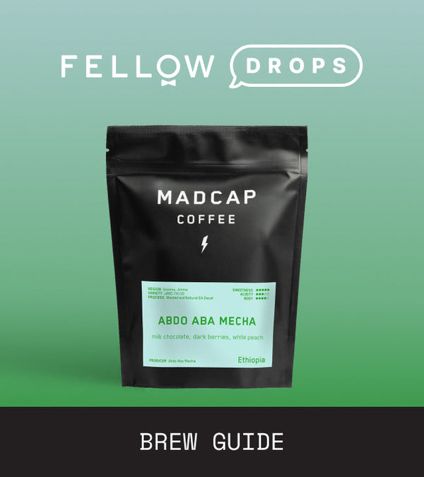 Fellow's Take on Madcap Coffee Abdo Aba Mecha EA Decaf| Brew Recipe