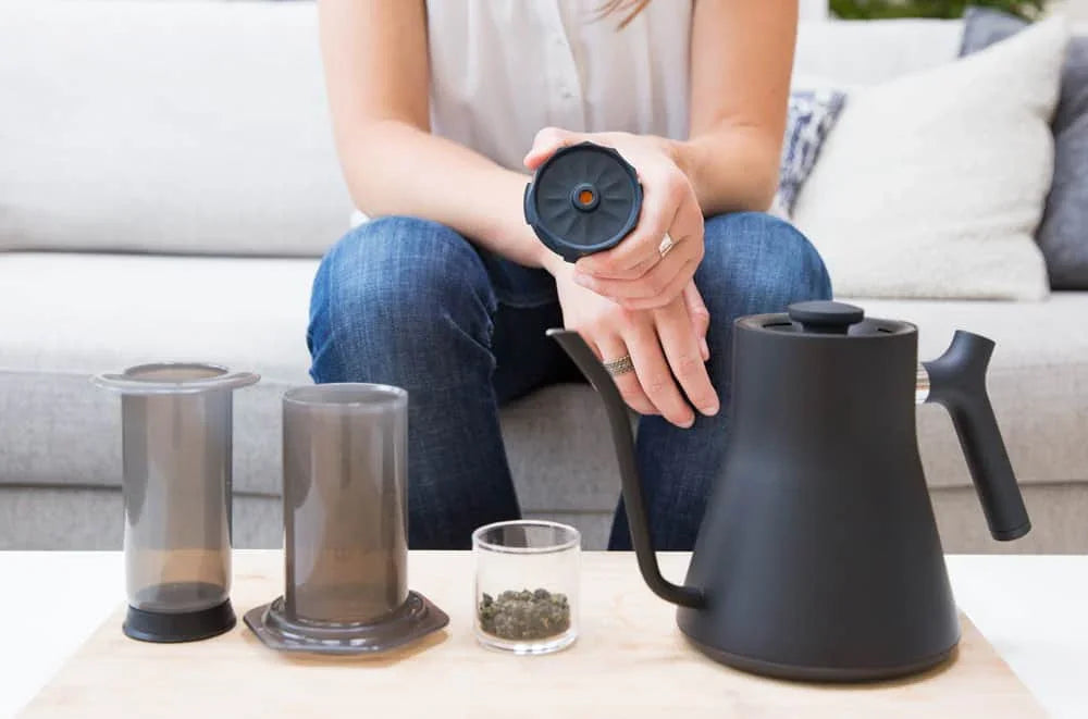 How To Brew Green Tea With Prismo