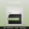 A medium dark roast CC Struttura coffee with notes of dark chocolate, plum, and molasses.