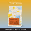 A bag of Peru Espiritu Wari by Olympia Coffee Roasting Co. with chocolate, nut, and citrus notes.