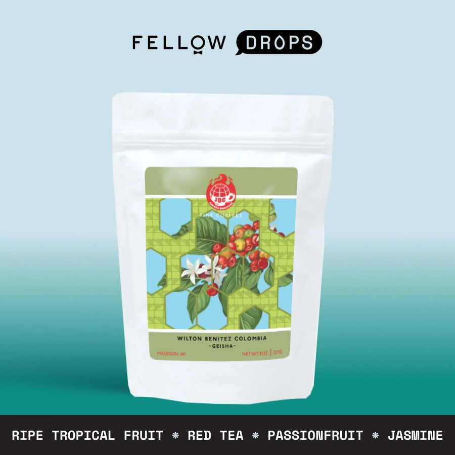 Wilton Benitez Gesha - Wilton Benitez Gesha - 8 oz / Light Roast | Fellow - media