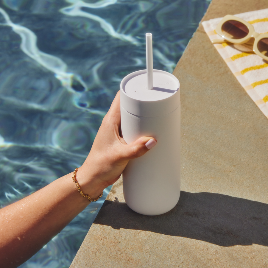 Matte White / 16 oz - media