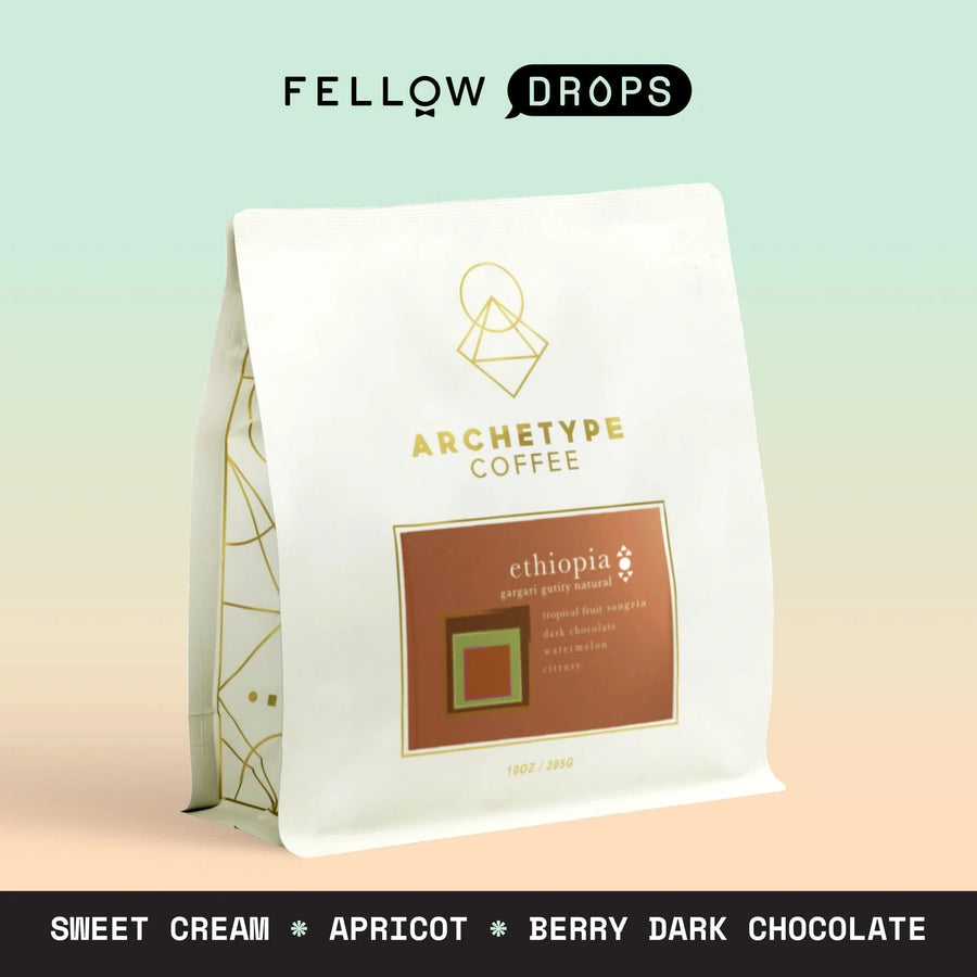 Ethiopia Gargari Gutity Natural - Ethiopia Gargari Gutity Natural - 10 oz (285 g) / Light Roast | Fellow - media