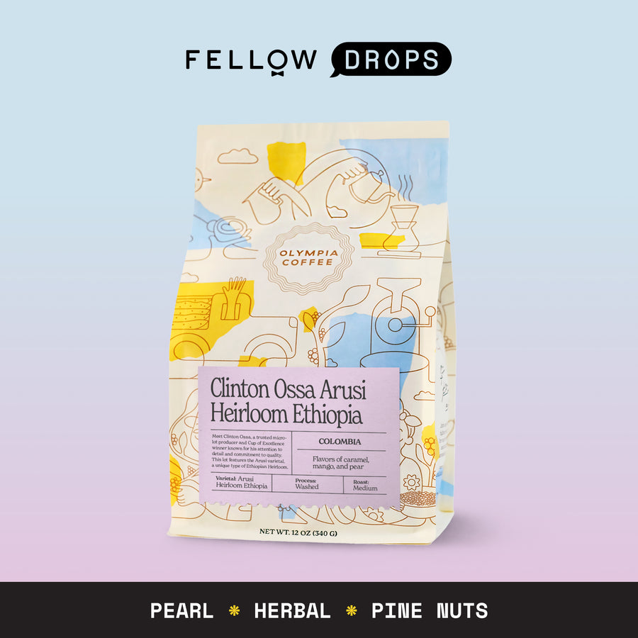 Clinton Ossa Arusi Ethiopia Heirloom-12 oz-Fellow - media