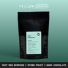 A black coffee bag with a mint label, Tim Wendelboe Los Pirineos Pacamara light roast.