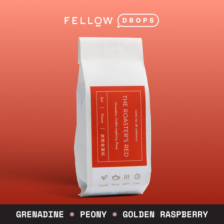 White coffee bag, The Roaster