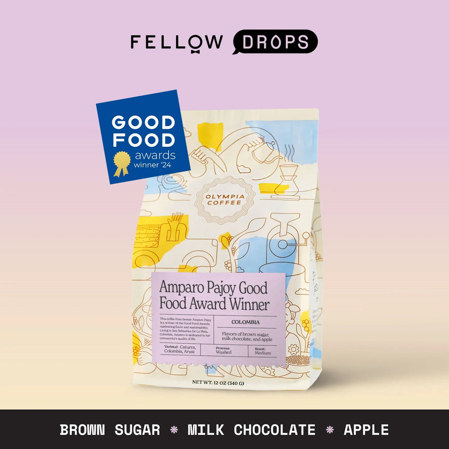 Colombia Amparo Pajoy - Colombia Amparo Pajoy - 12 oz (340 g) | Fellow - media