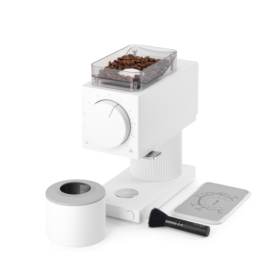 Matte White / Gen 2 Brew Burrs - media