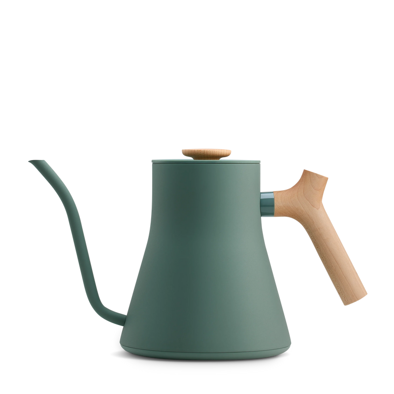 Stagg EKG Electric Kettle Replacement Body - Stagg EKG Electric Kettle Replacement Body - Smoke Green + Maple / EKG Pro | Fellow