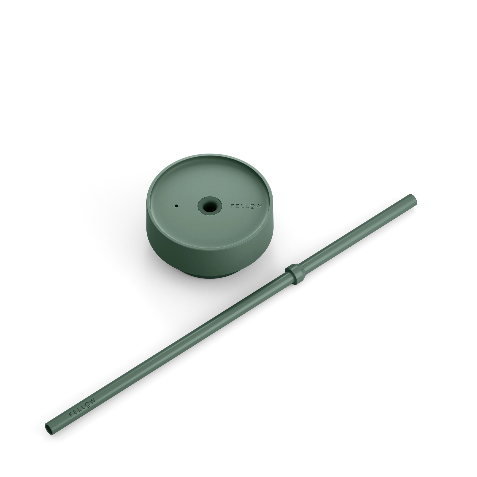 The Cold Lid + Straw - The Cold Lid + Straw - Smoke Green / 20 oz | Fellow
