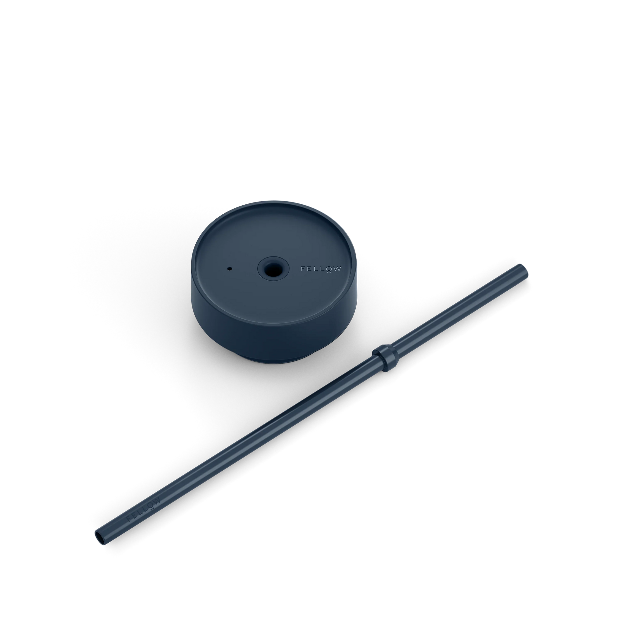 The Cold Lid + Straw - The Cold Lid + Straw - Stone Blue / 16 oz | Fellow