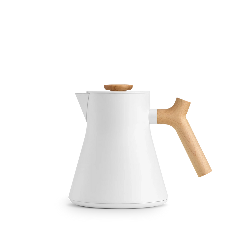 Corvo EKG Electric Kettle Body - Corvo EKG Electric Kettle Body - Matte White + Maple / Pro | Fellow