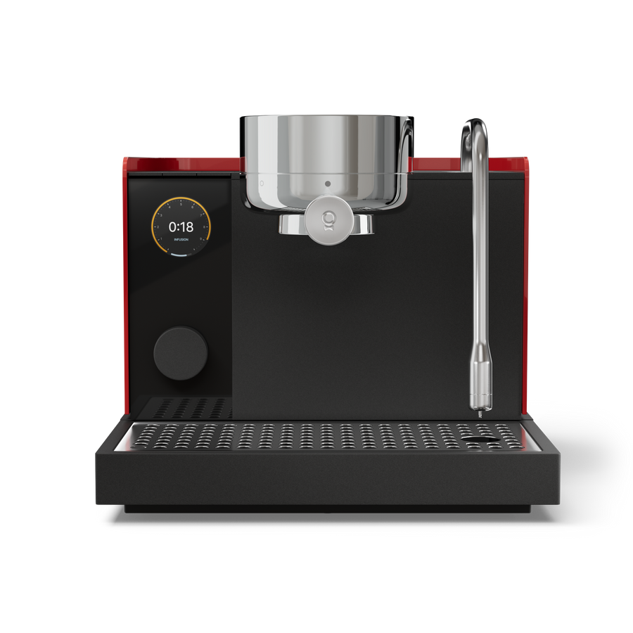 Cherry Red + Walnut - media