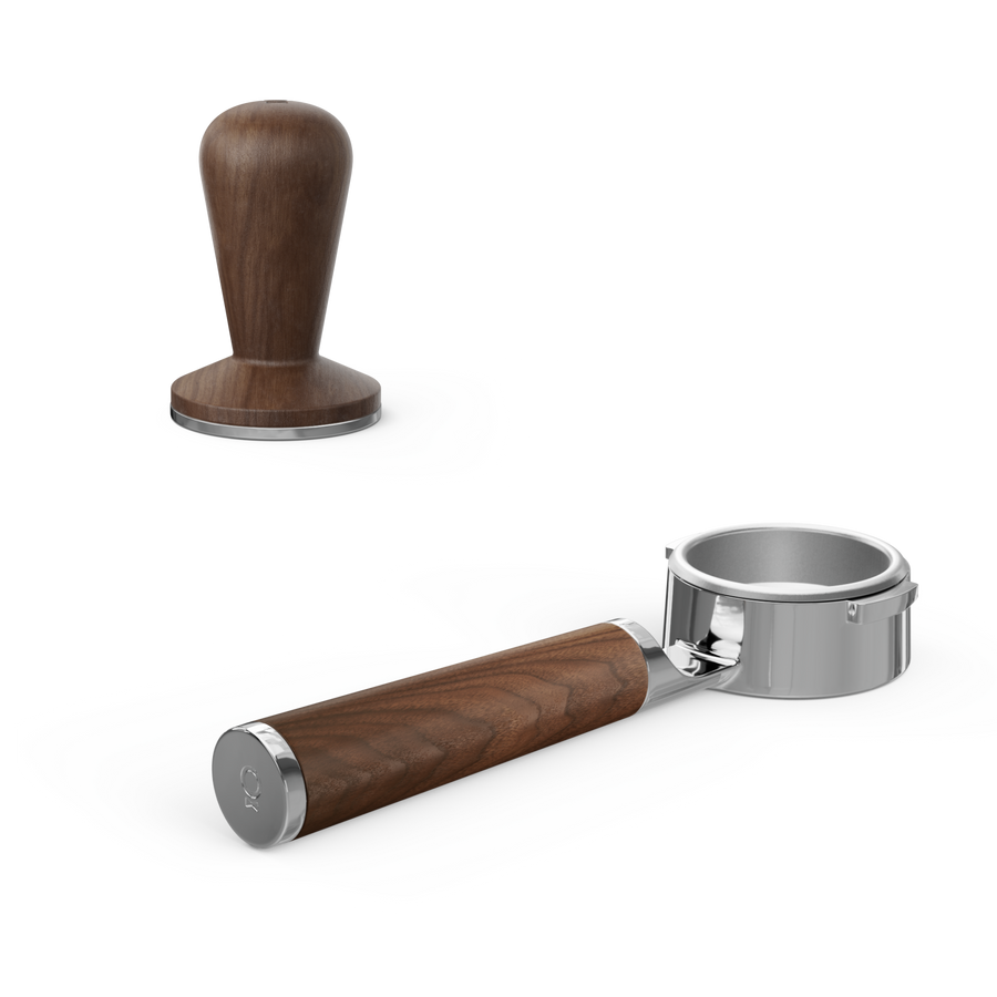 Cherry Red + Walnut - media