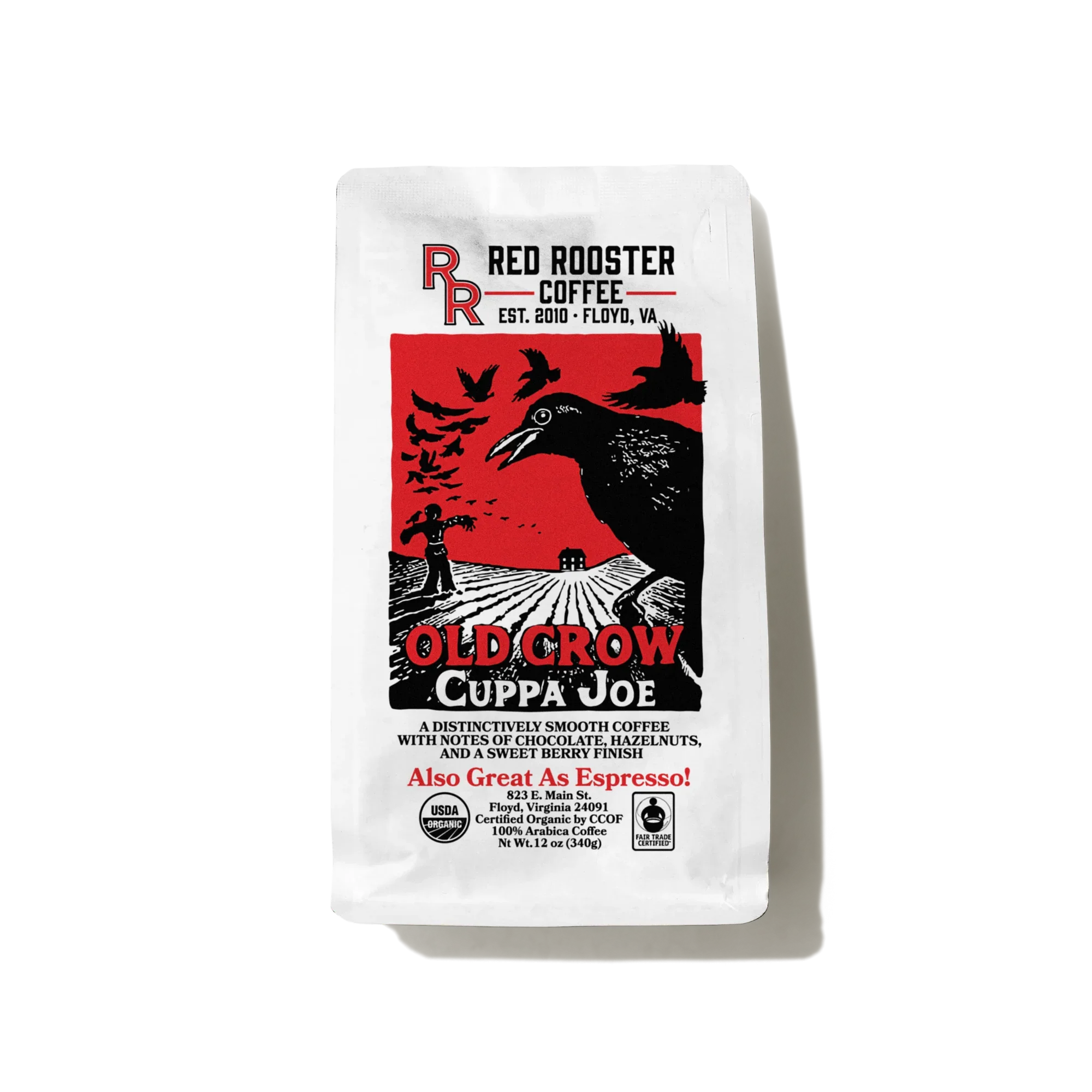 Old Crow Cuppa Joe - Old Crow Cuppa Joe - 12 oz (340 g)/ Medium Roast | Fellow