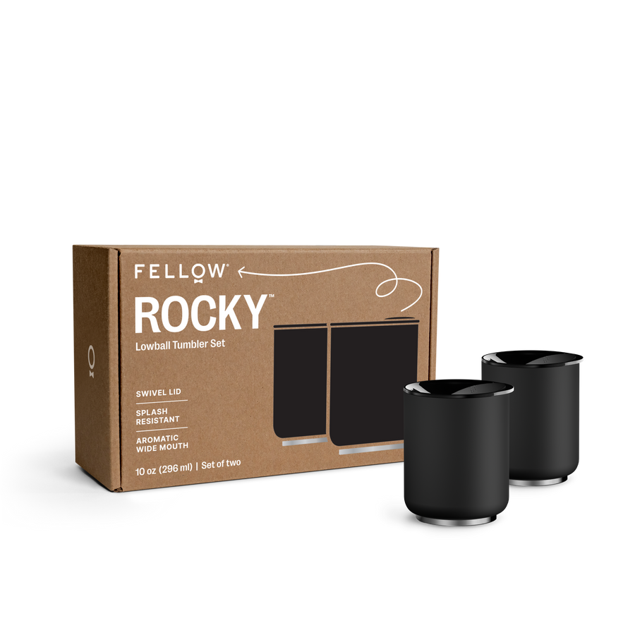Rocky 10 oz (Set of 2) / Matte Black - media