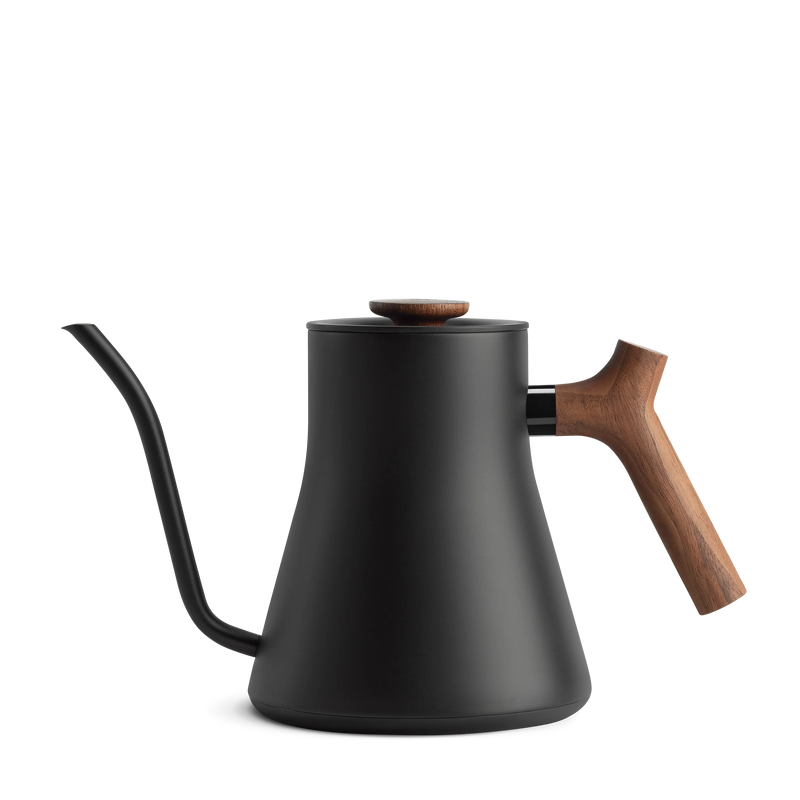 Stagg EKG Electric Kettle Replacement Body - Stagg EKG Electric Kettle Replacement Body - Matte Black + Walnut / EKG Pro | Fellow
