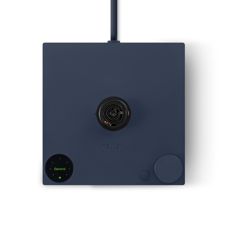 Stone Blue + Walnut - media