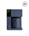 Fellow Aiden Precision Coffee Maker in Storm Blue with carafe, Brew Profile control, Best New badge.