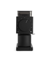 Fellow Ode Brew Grinder Gen 2 in black with large front dial and transparent bean hopper.