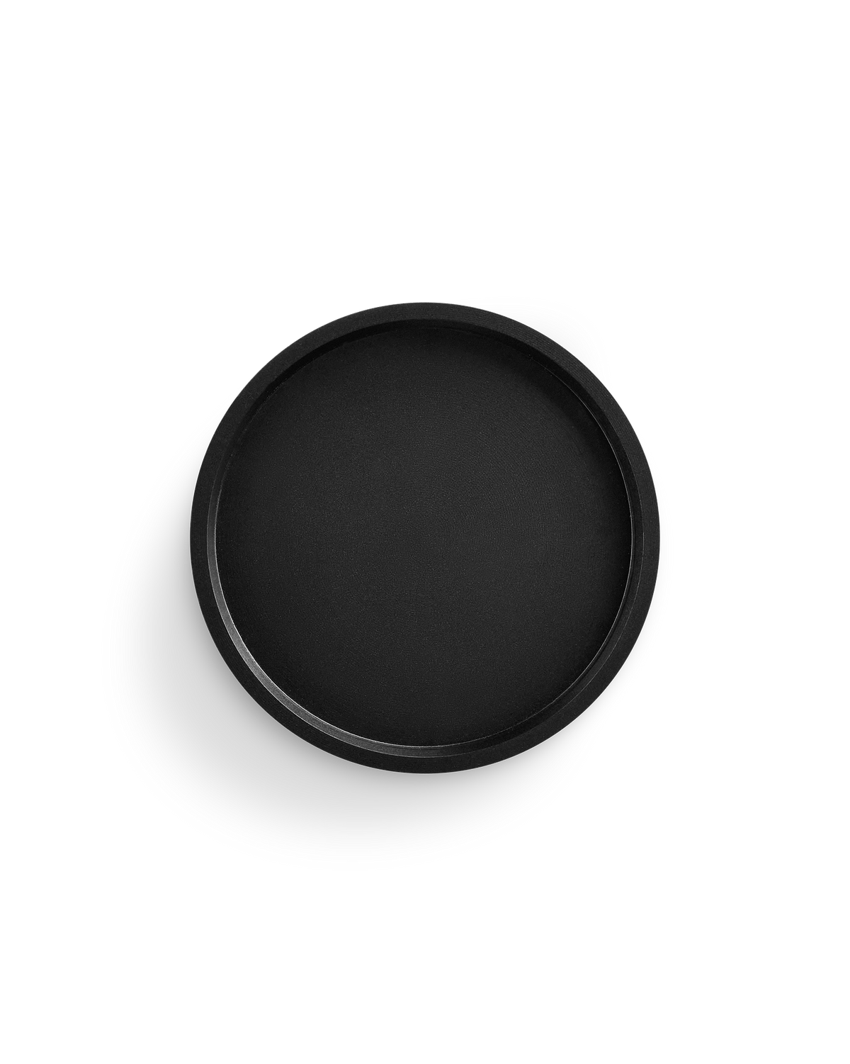 Fellow Guided Tamper Bottom Puck, round, on a plain white background, viewed from above.