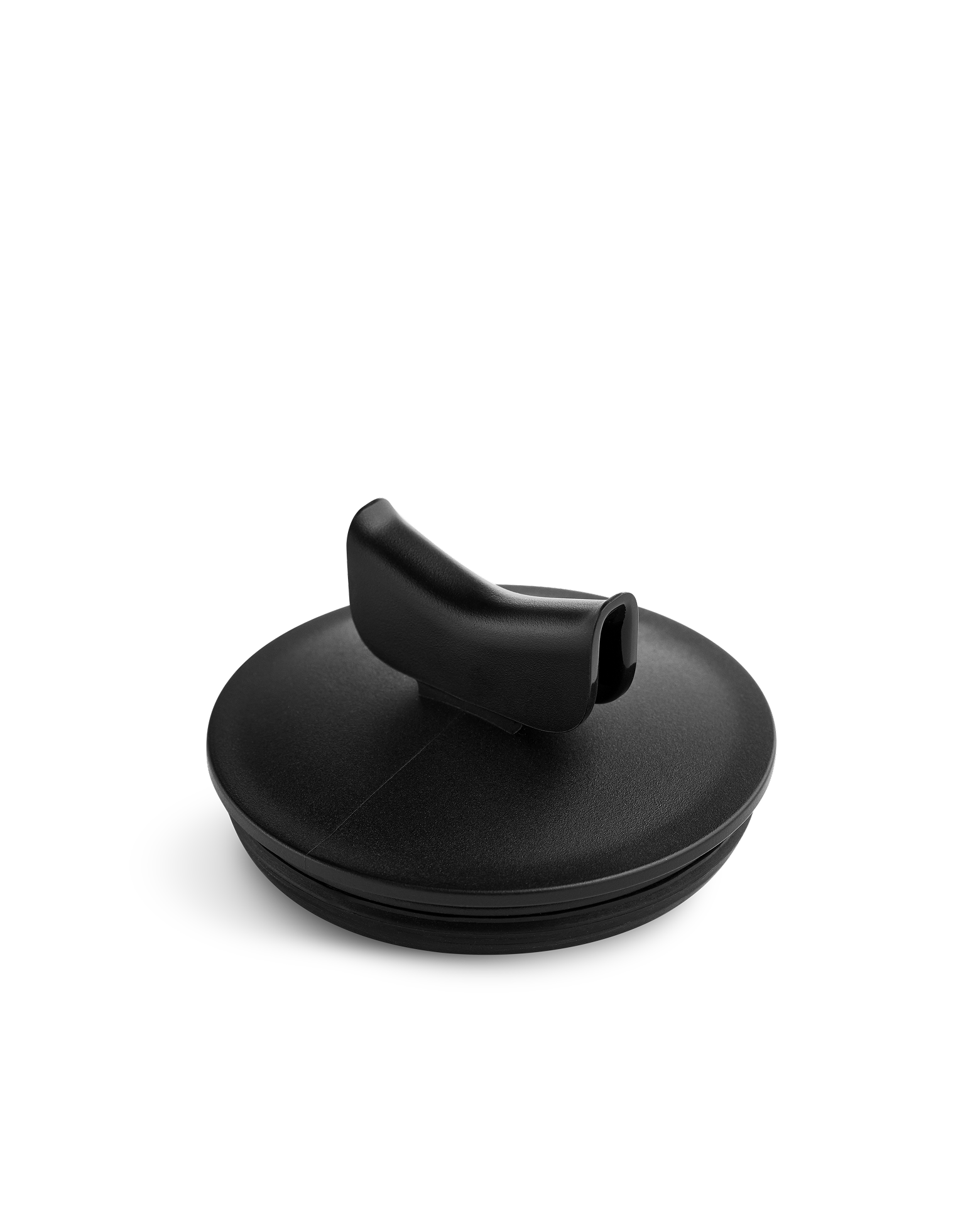 Fellow Series 1 Shot Splitter Attachment, black plastic, shown on a white background.