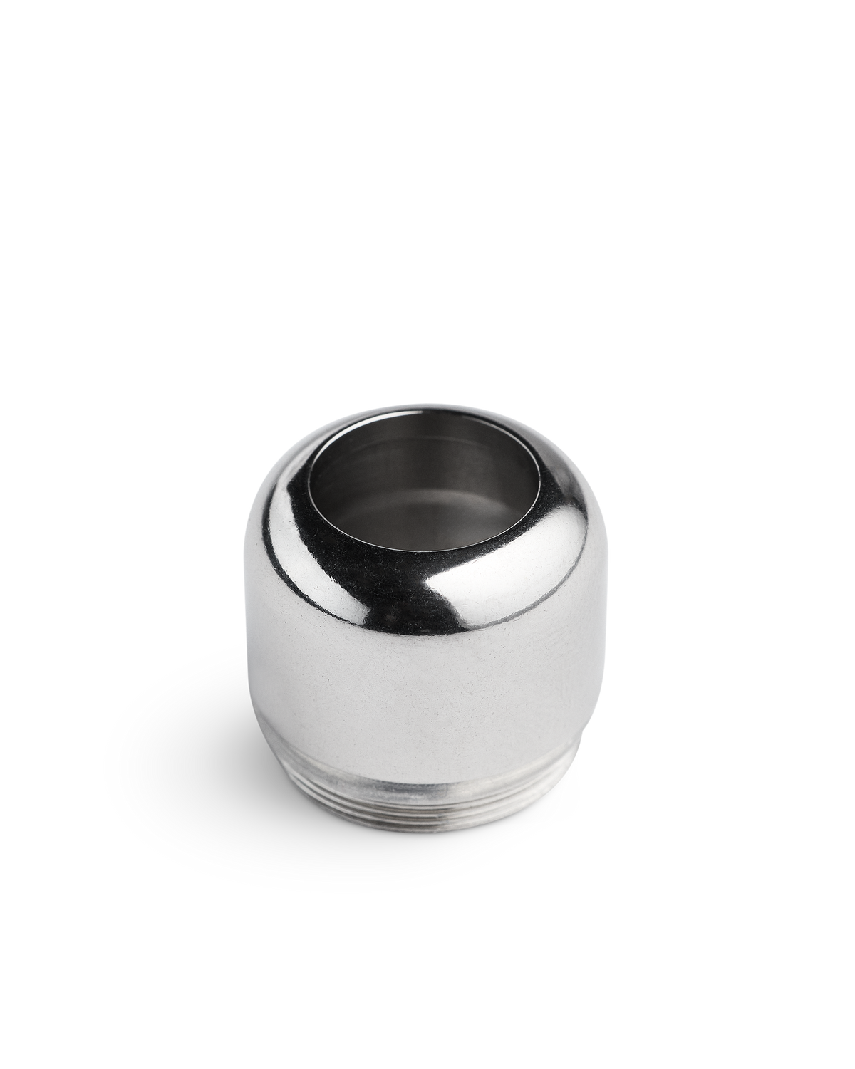 Fellow Series 1 Steam Wand Tip—shiny metal, threaded, replacement for espresso machine.