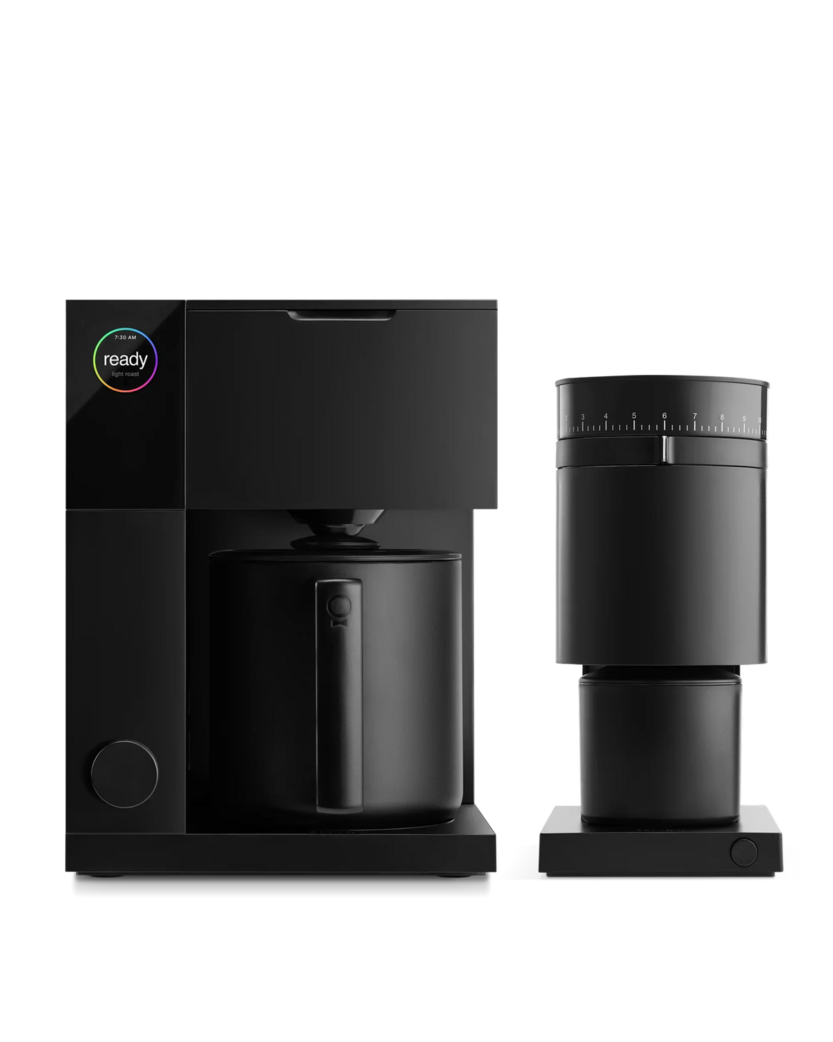 The Fellow Aiden + Grinder Kit set against a plain white background.