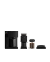 Fellow The Big Aiden Bundle: coffee maker, grinder, beans & scale, shown in white.