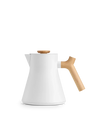 Fellow Corvo EKG Electric Kettle Body, Matte White + Maple, for use with EKG base.