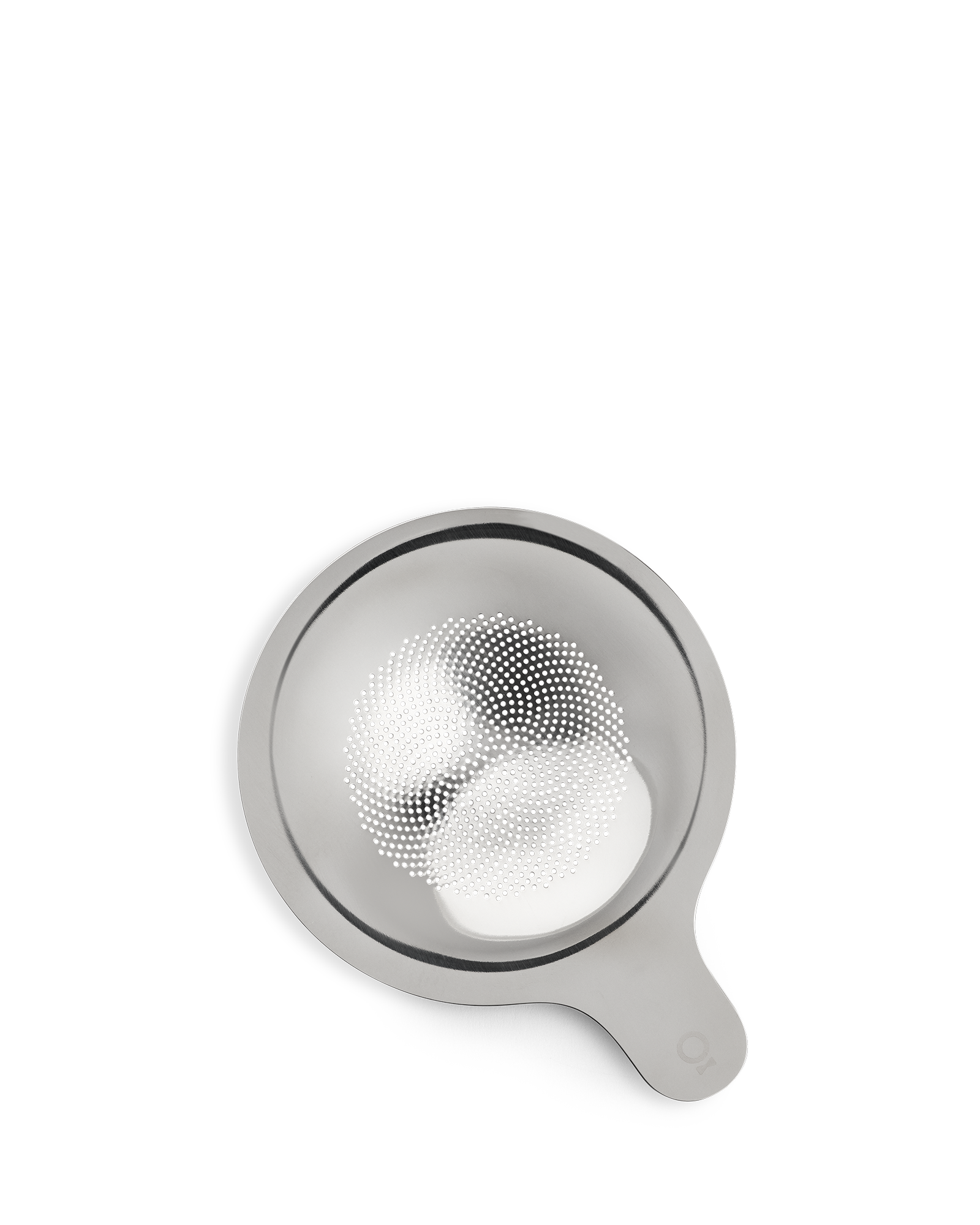 Fellow Matcha Set Sifter, top view with handle on a white background.