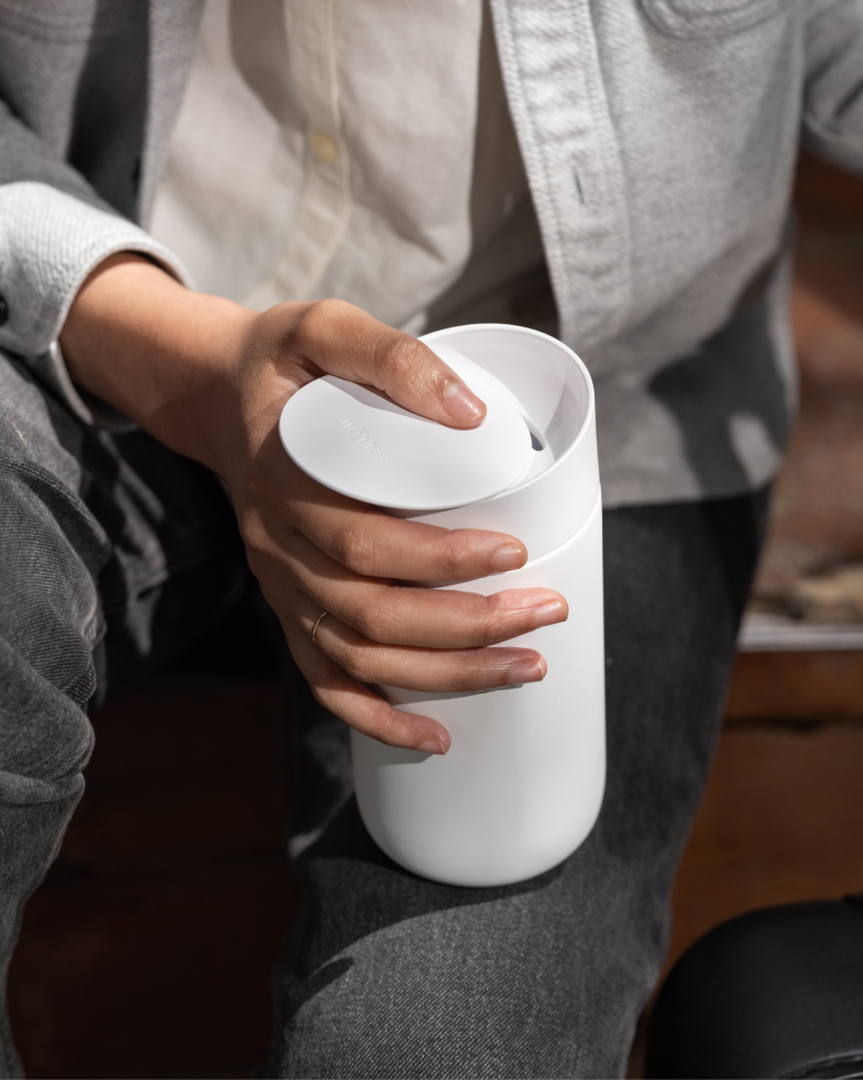 Matte White / 12 oz - media