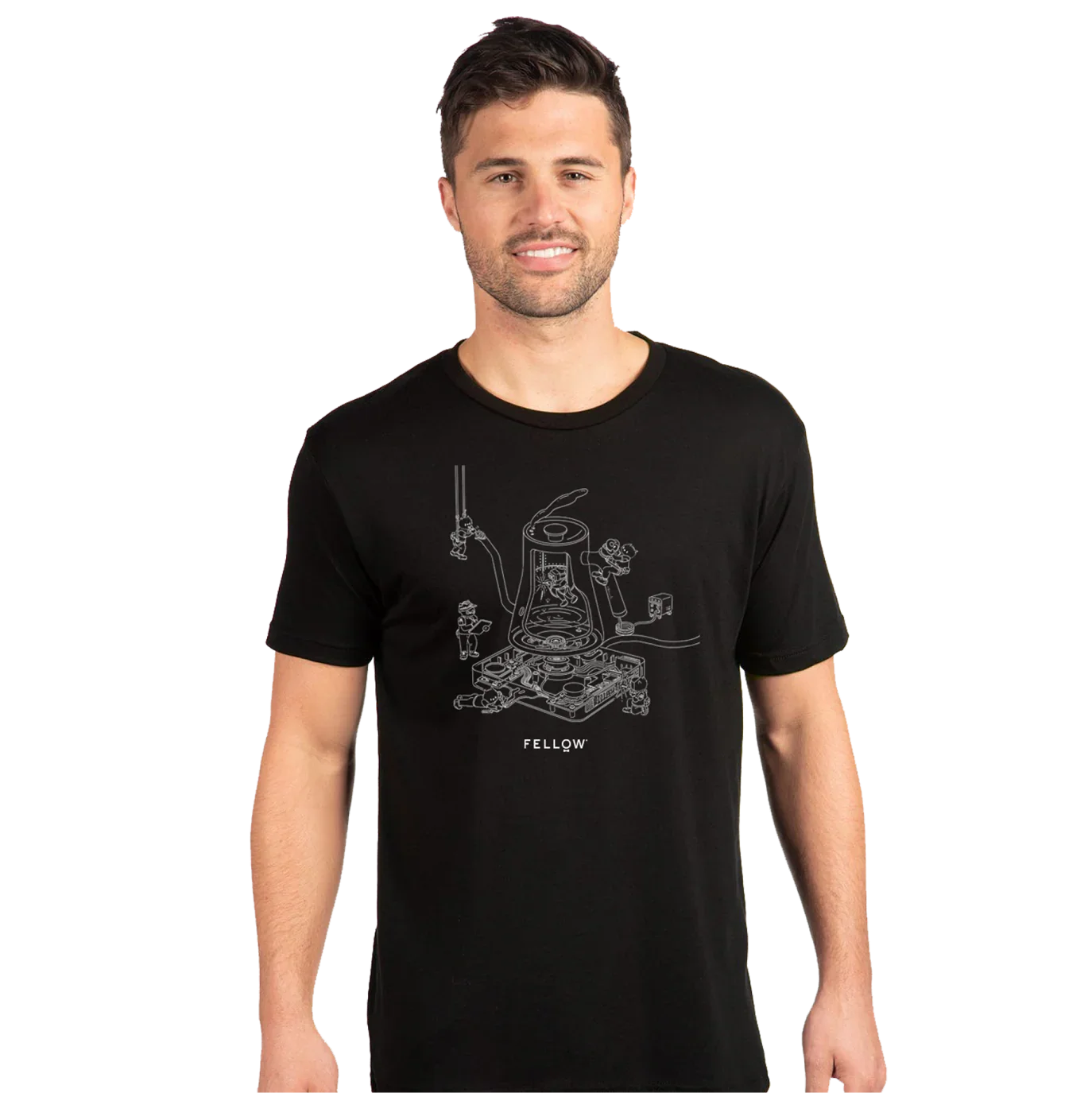 Fellowversary Graphic Tee - Fellowversary Graphic Tee - S / Black | Fellow