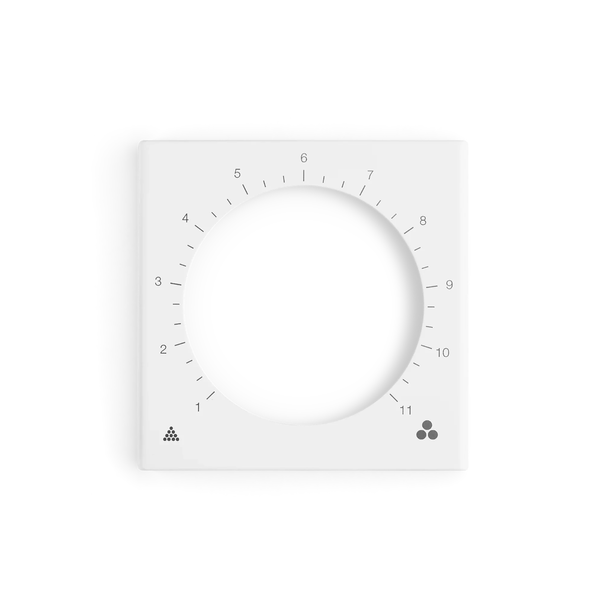 Ode Replacement Faceplate - Ode Replacement Faceplate - Matte White | Fellow