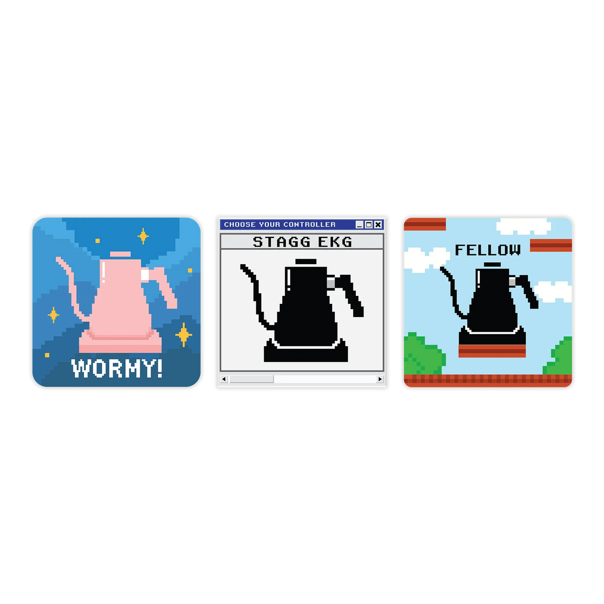 Stagg EKG Sticker Series - Stagg EKG Sticker Series - Default Title | Fellow