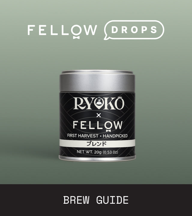 Fellow's Take on Ryokō Asahi Samidori Blend Matcha | Brew Recipe