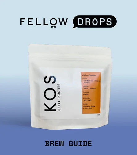 Fellow's Take on Andres Cardona Purple Honey by KOS | Brew Recipe | Fellow