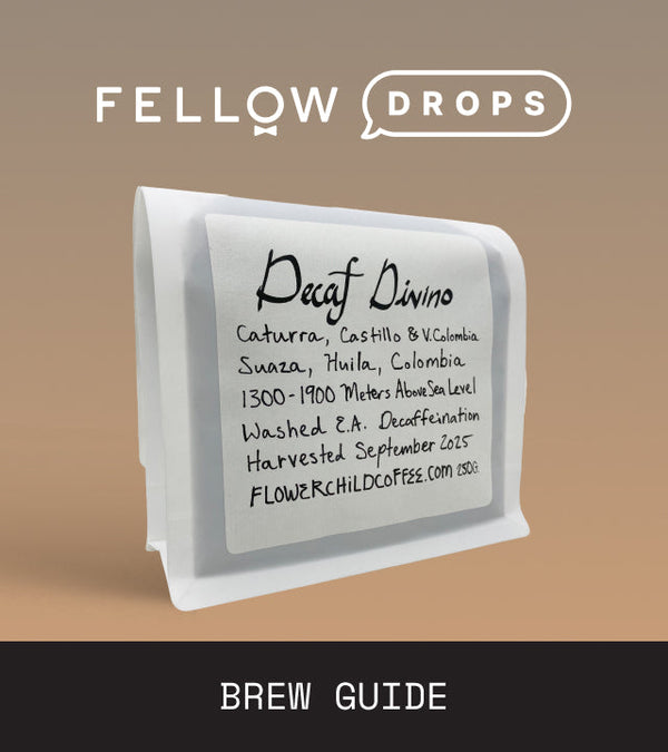 Fellow's Take on Decaf Divino by Flower Child | Brew Recipe