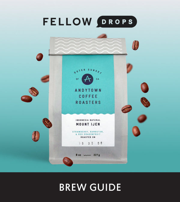 Fellow's Take on Indonesia Natural Mount Ijen by Andytown Coffee | Brew Recipe