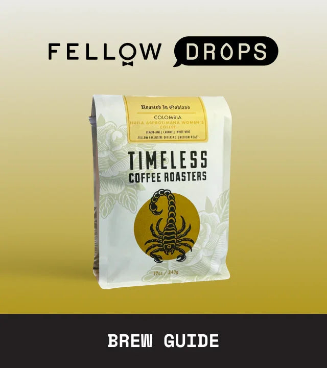 Fellow's Take on Colombia Huila Asprotimana Women's Coffee | Brew Recipe | Fellow