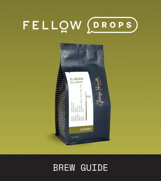 Fellow's Take on George Howell Coffee El Meson Colombia | Brew Recipe | Fellow