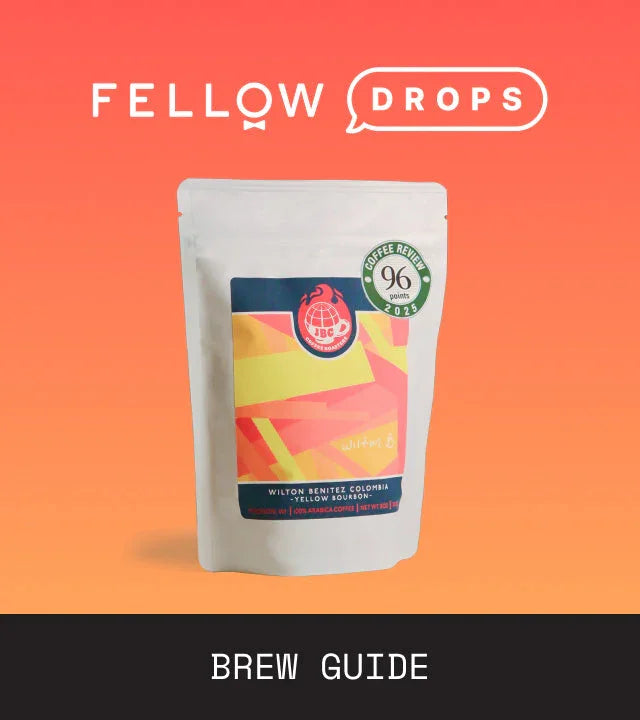 Fellow's Take on JBC Coffee Roasters Wilton Benitez Yellow Bourbon | Brew Recipe | Fellow