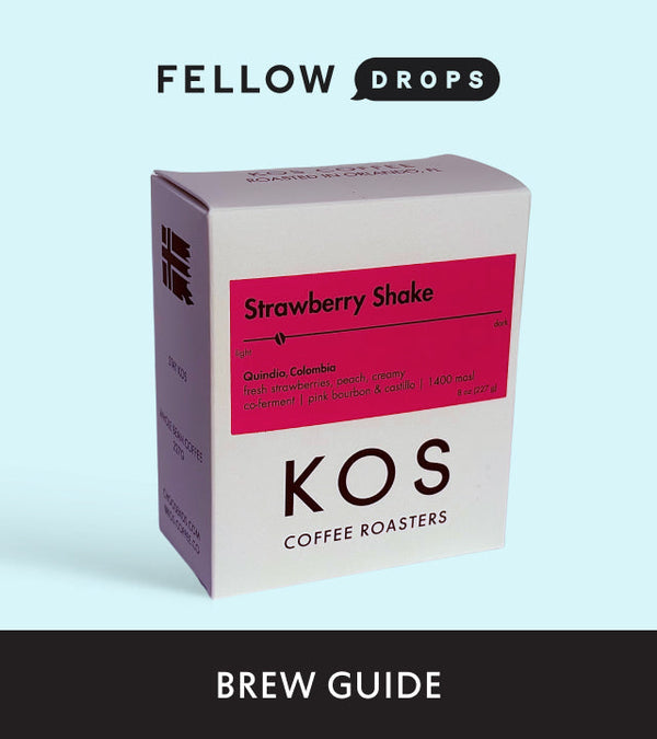 Fellow's Take on Strawberry Shake by KOS | Brew Recipe