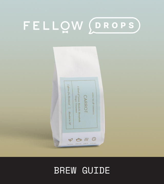 Fellow's Take on Song Tea Carrot | Brew Recipe
