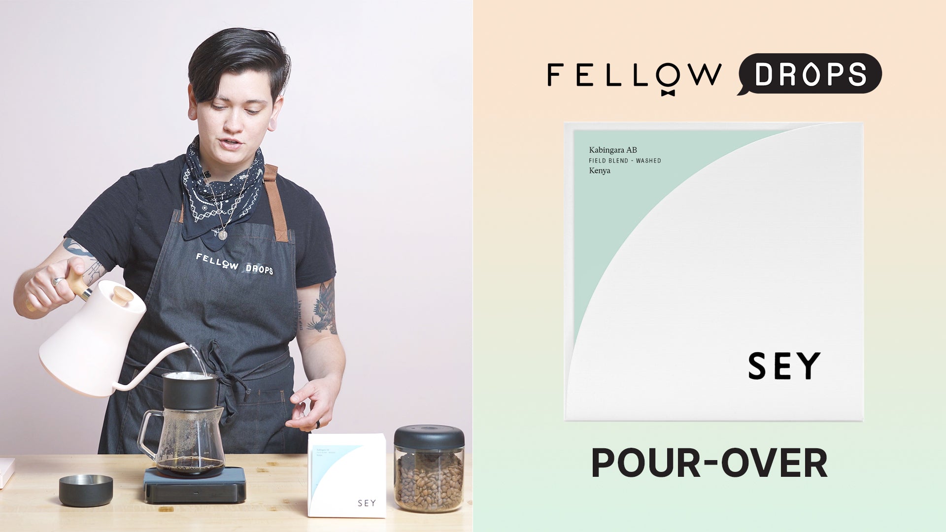Fellow's Take on Kenya Kabingara AB from SEY | Pour-Over Brew Recipe | Fellow