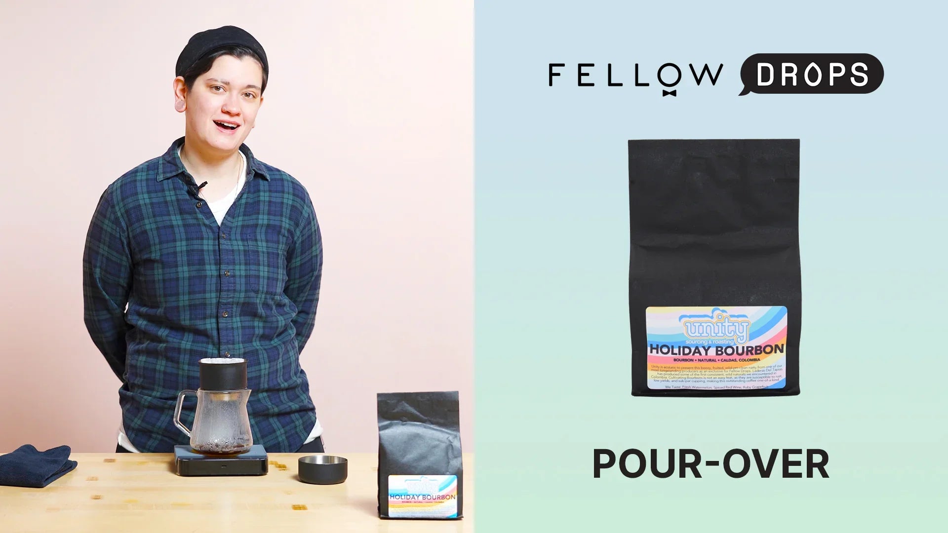 Fellow's Take on Laderas Del Tapias Bourbon Natural from Unity | Pour-Over Brew Guide | Fellow