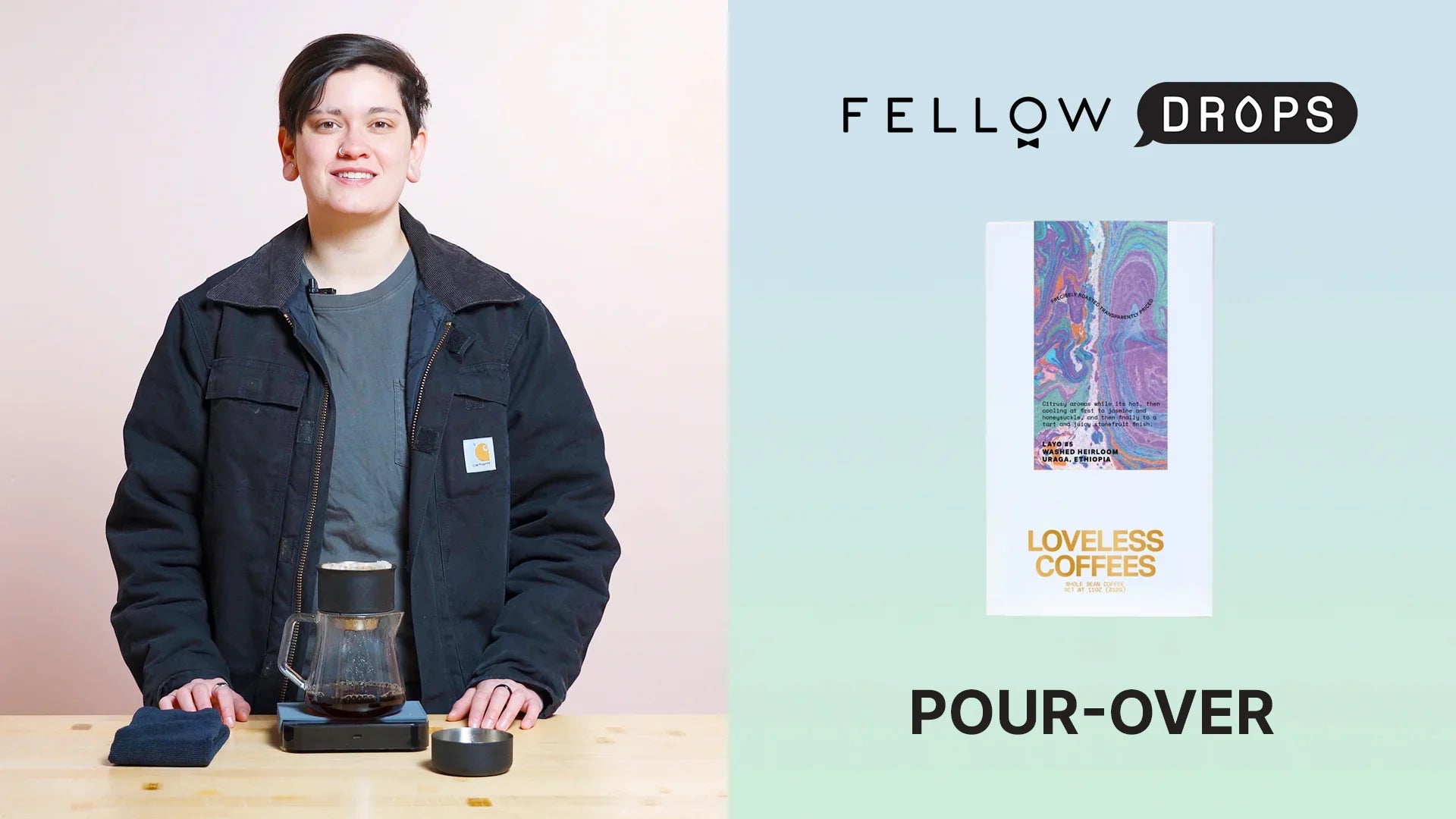 Fellow's Take on Ethiopia Layo #5 from Loveless | Pour-Over Brew Guide | Fellow