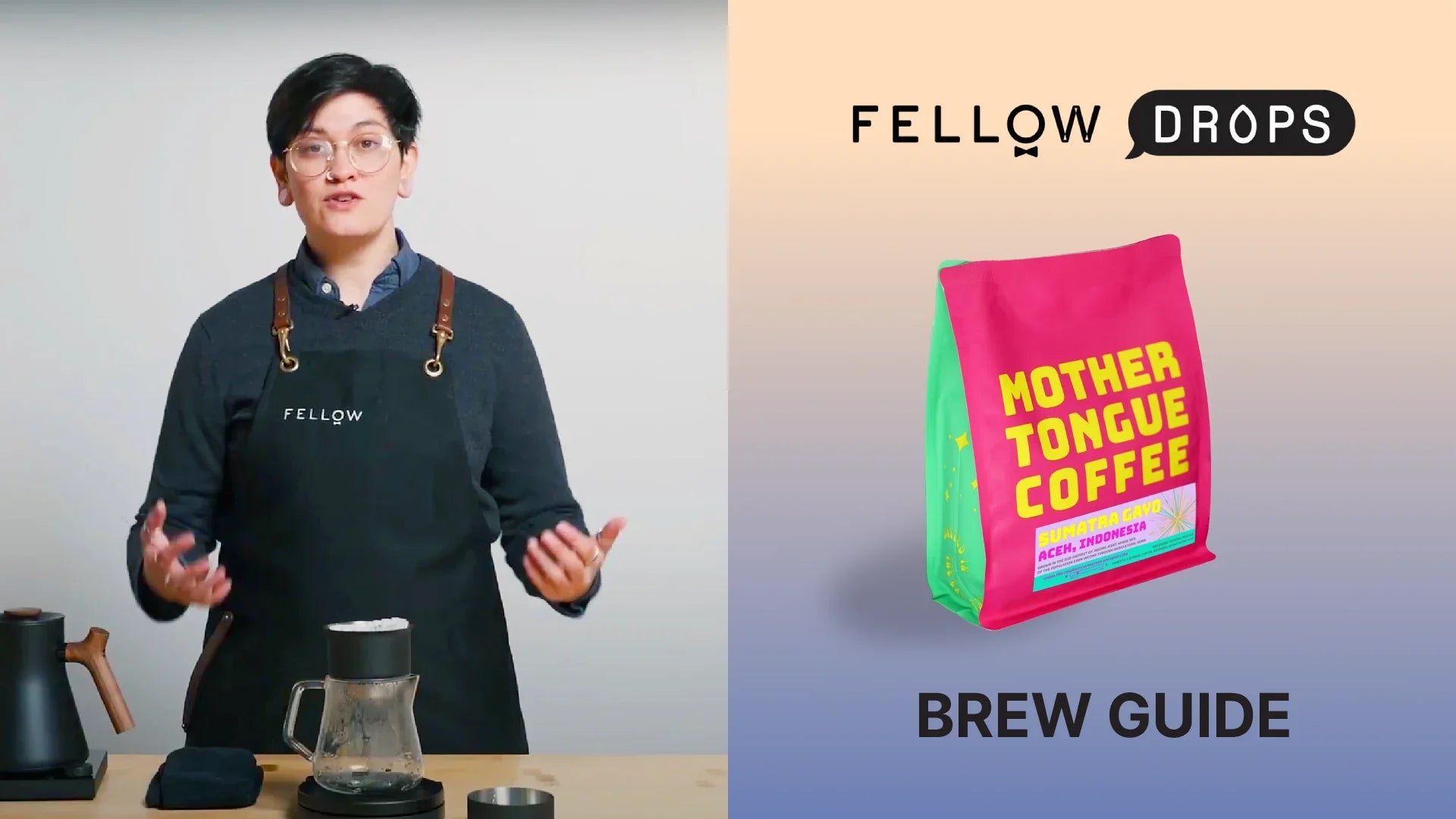 Fellow's Take On Indonesia Aceh Sumatra Gayo by Mother Tongue | Brew Recipe | Fellow